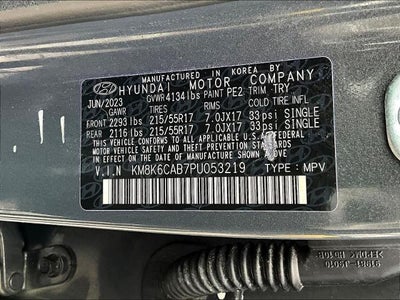 2023 Hyundai KONA SEL Auto AWD