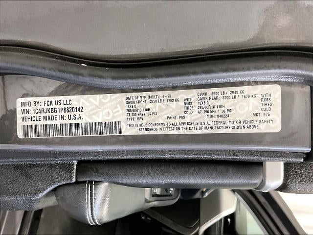 2023 Jeep Grand Cherokee L Limited 4x4