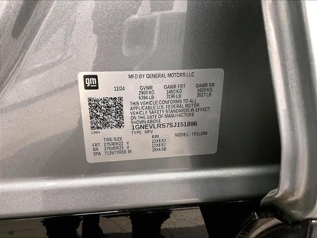 2025 Chevrolet Traverse RS w/2RS