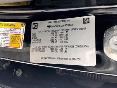 2023 Chevrolet Tahoe 4WD Z71