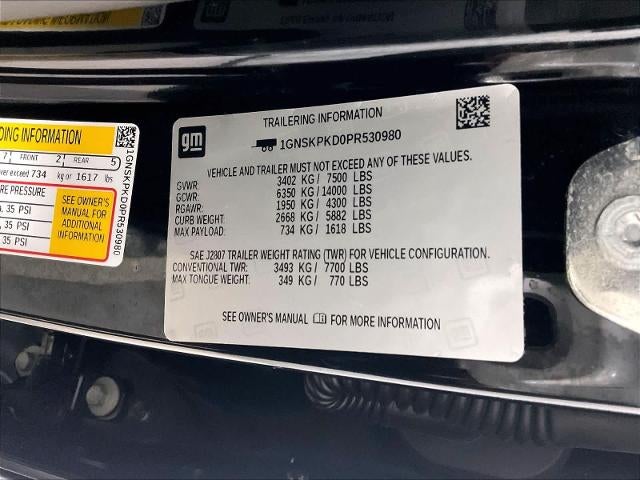 2023 Chevrolet Tahoe 4WD Z71