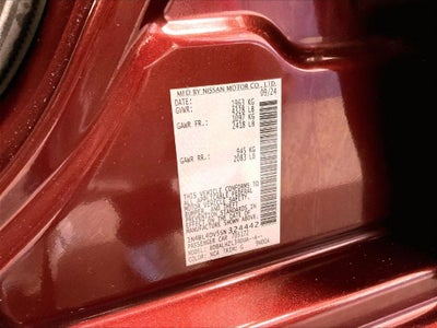 2025 Nissan Altima 2.5 SV