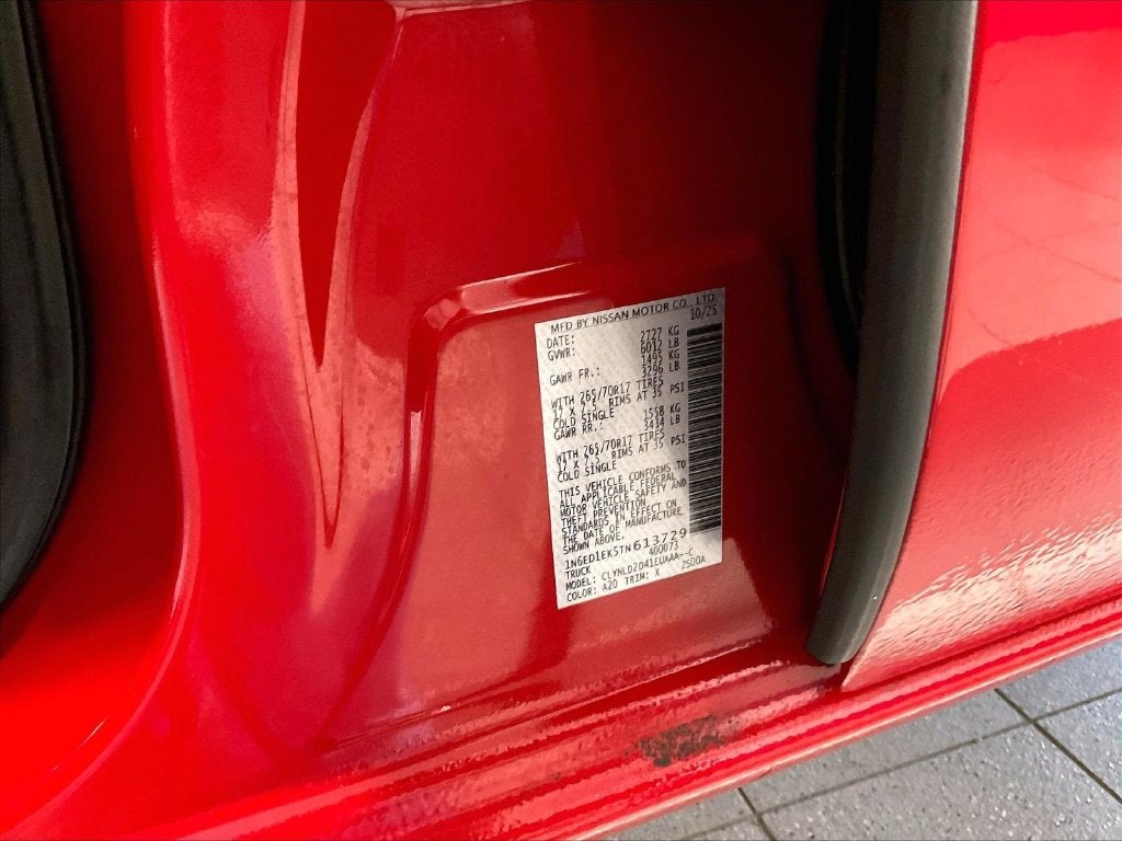 2026 Nissan Frontier PRO-4X