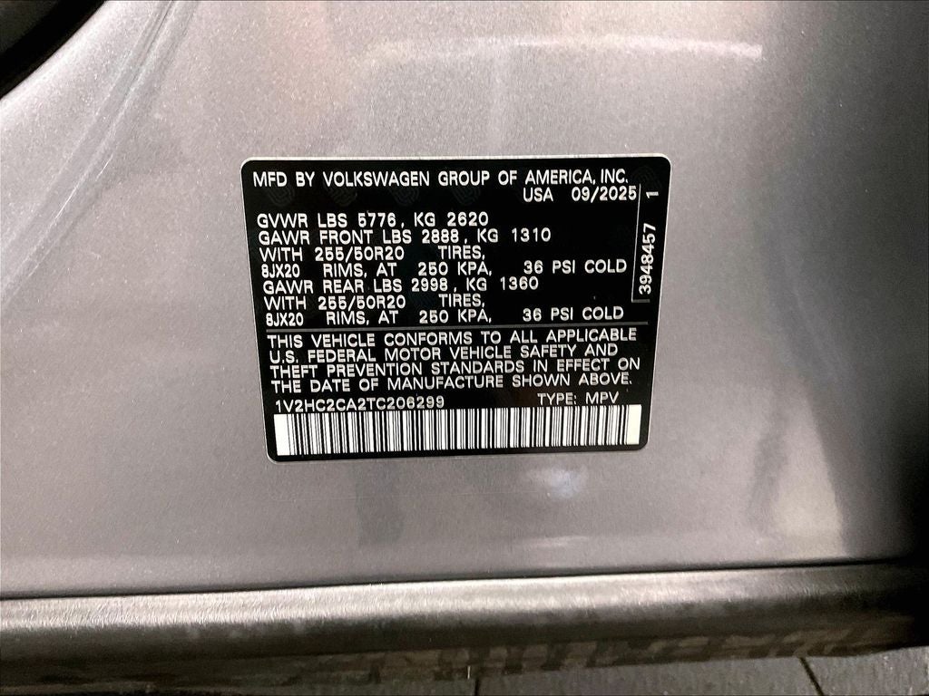 2026 Volkswagen Atlas Cross Sport 2.0T SE w/Technology
