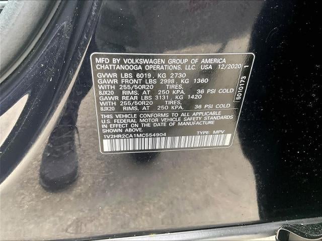 2021 Volkswagen Atlas 2021.5 3.6L V6 SE w/Technology 4MOTION