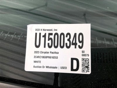 2023 Chrysler Pacifica Touring L