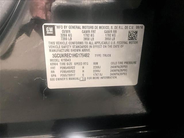 2017 Chevrolet Silverado 1500 Crew Cab Short Box 4-Wheel Drive LT