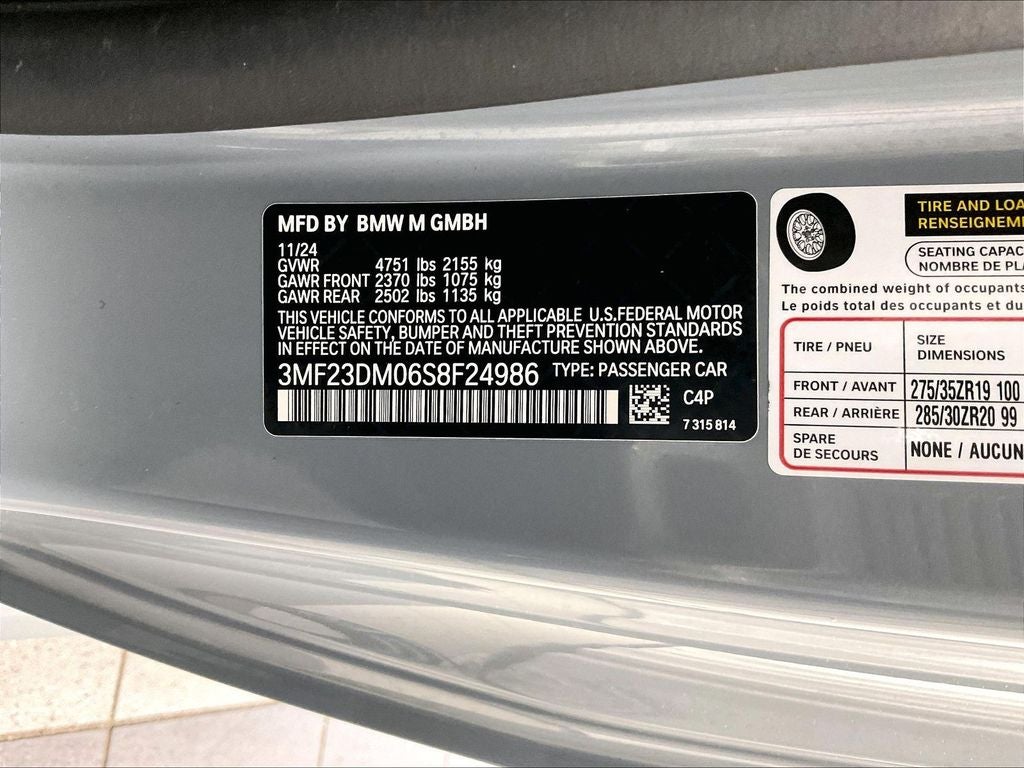 2025 BMW M2 Base