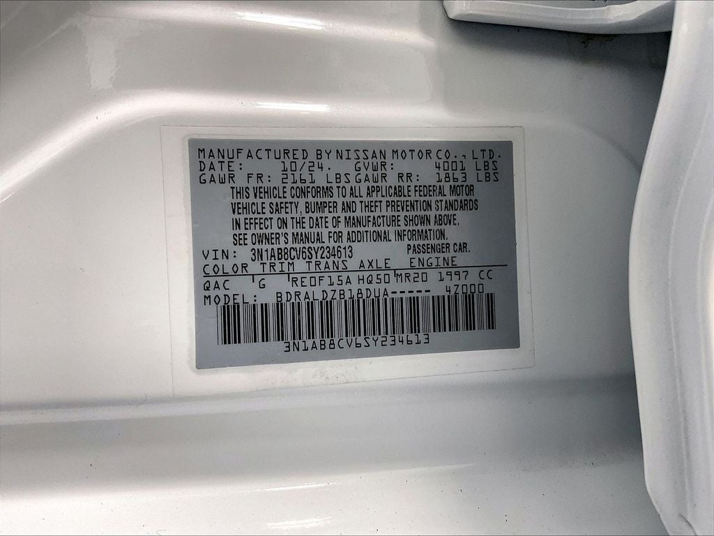 2025 Nissan Sentra SV