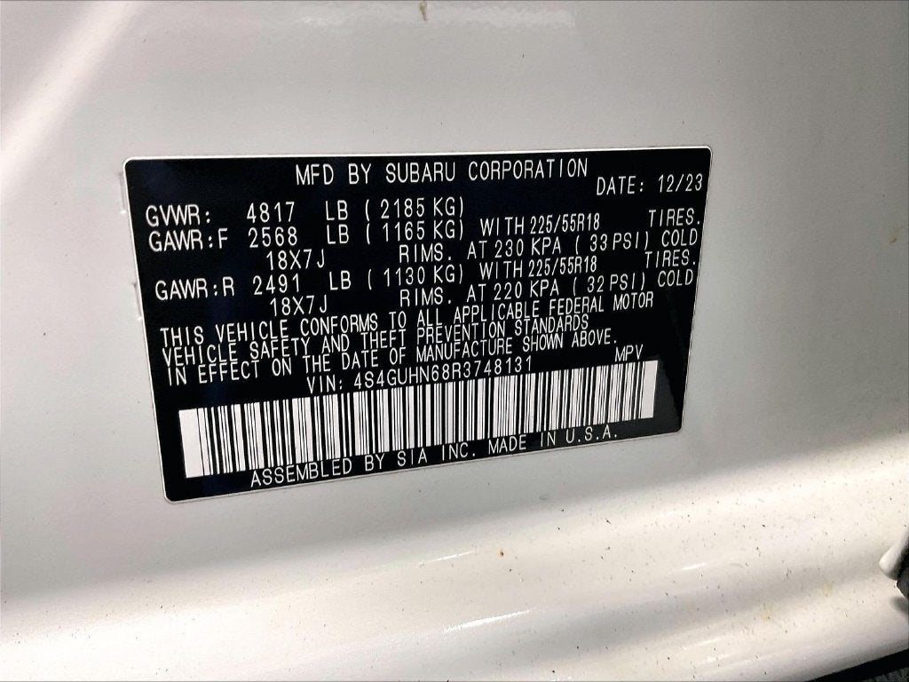 2024 Subaru Crosstrek Limited