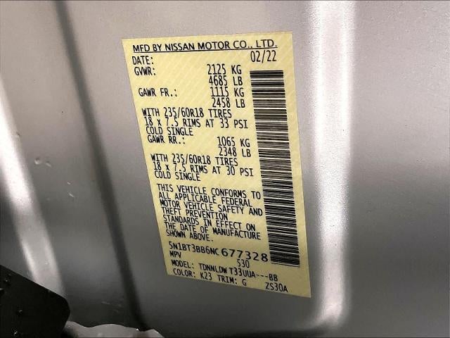 2022 Nissan Rogue AWD SV