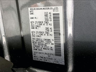 2023 Nissan Rogue SV