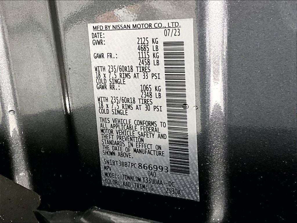 2023 Nissan Rogue SV