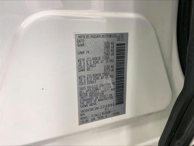 2022 Nissan Pathfinder SV 4WD