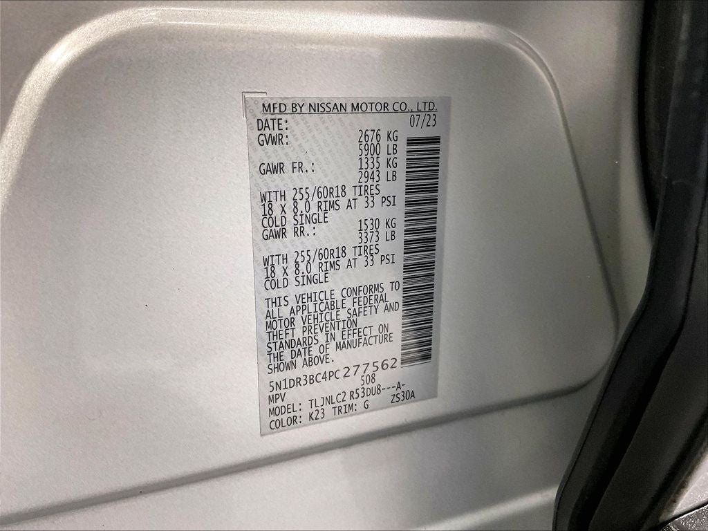 2023 Nissan Pathfinder SV