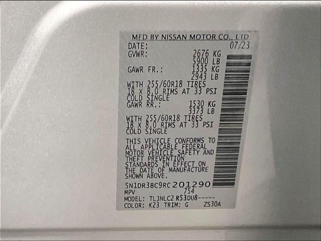 2024 Nissan Pathfinder SV 4WD