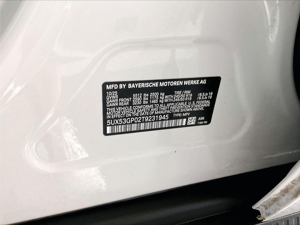 2026 BMW X3 30 xDrive