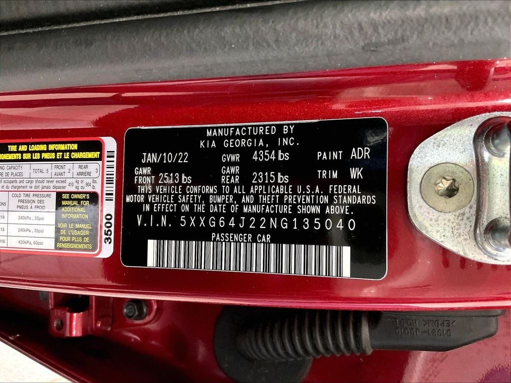2022 Kia K5 GT-Line Auto FWD