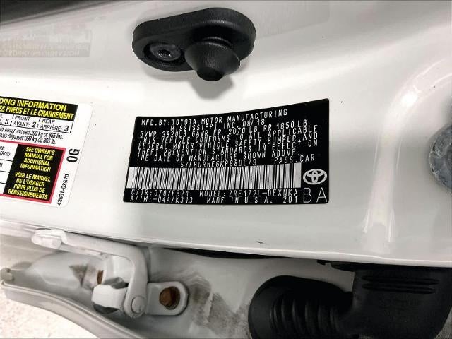 2019 Toyota Corolla LE CVT (Natl)