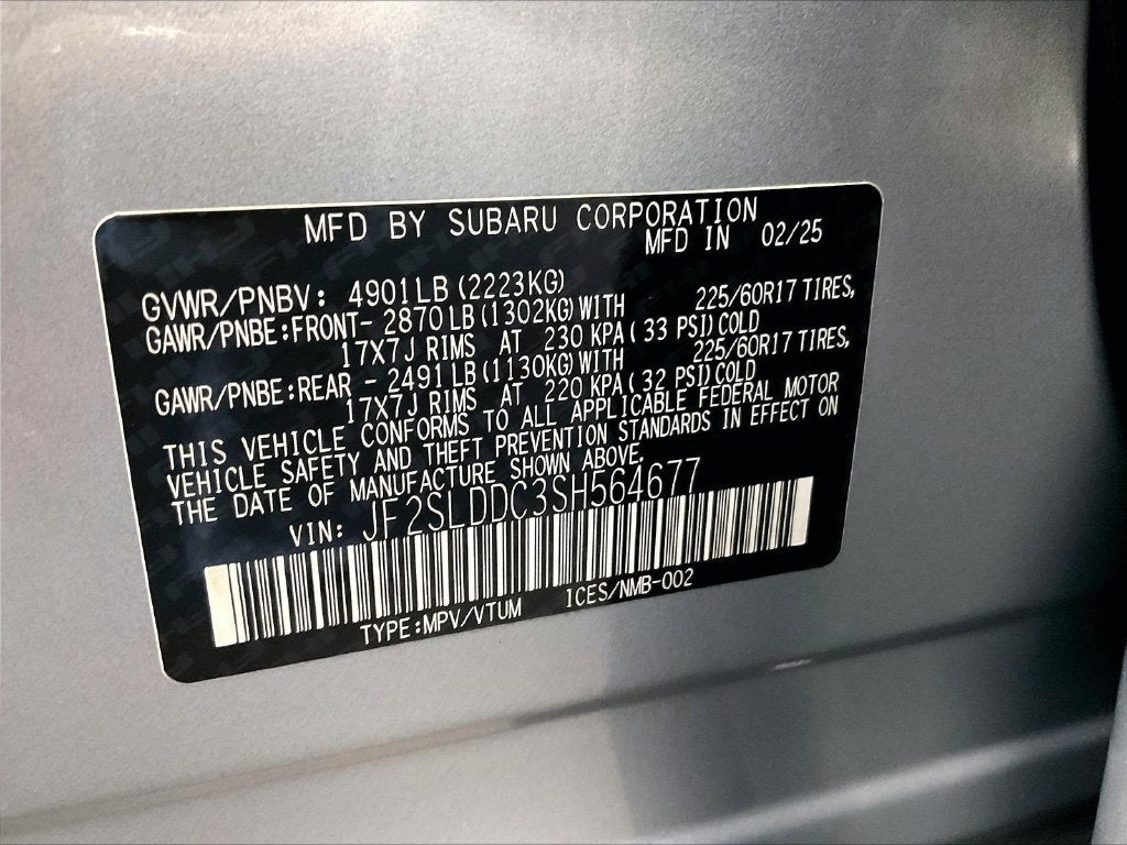 2025 Subaru Forester Premium