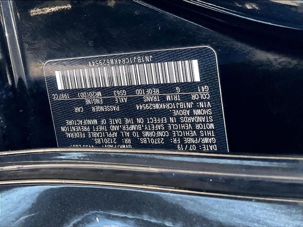 2019 Nissan Rogue Sport S