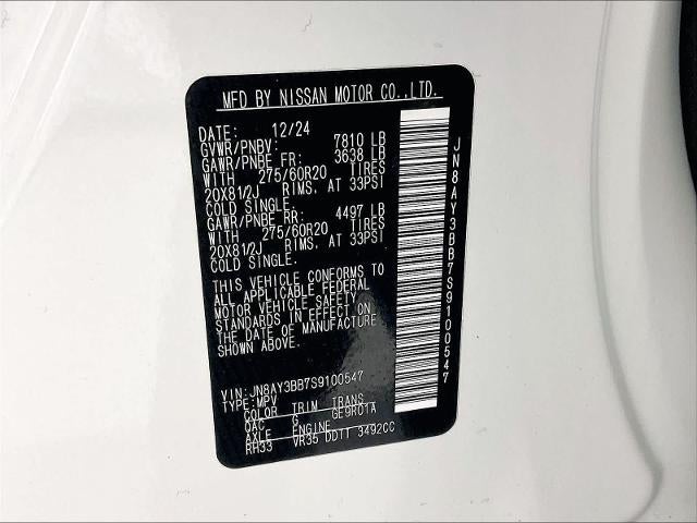 2025 Nissan Armada 4x4 SL