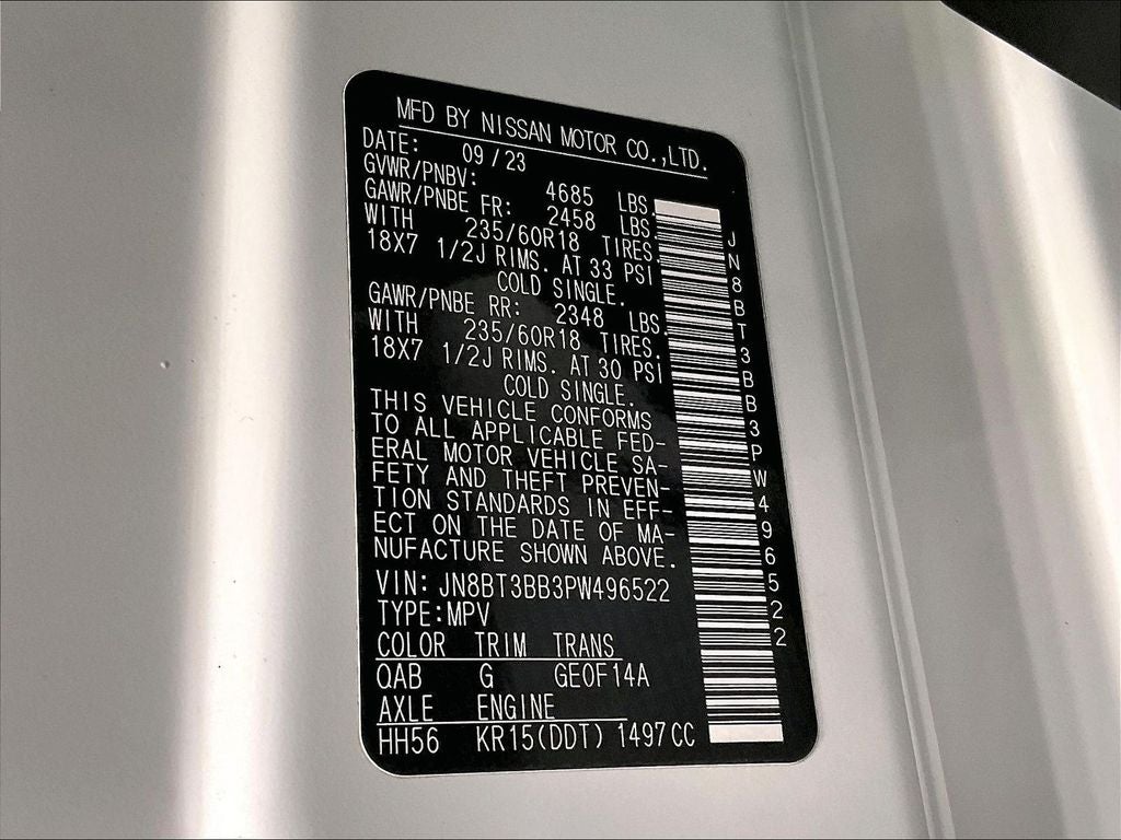 2023 Nissan Rogue SV