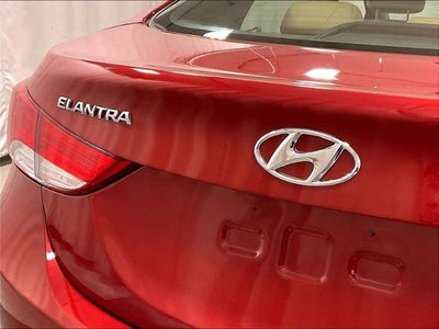 2013 Hyundai ELANTRA 4dr Sdn Auto GLS PZEV