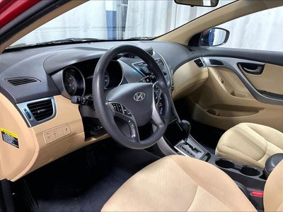2013 Hyundai ELANTRA 4dr Sdn Auto GLS PZEV