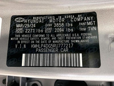 2024 Hyundai Elantra Limited