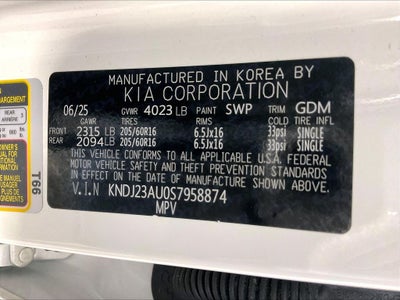 2025 Kia Soul LX