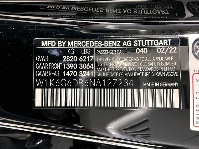 2022 Mercedes-Benz S-Class S 500 4MATIC® Sedan