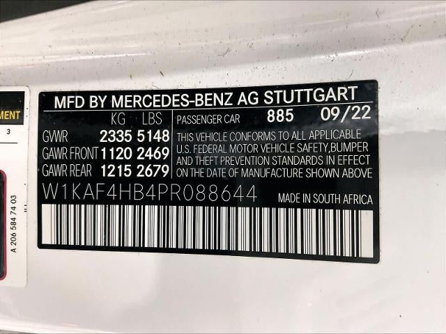 2023 Mercedes-Benz C-Class C 300 4MATIC® Sedan
