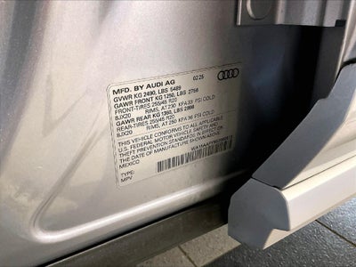 2025 Audi Q5 Sportback 45 S line Premium Plus quattro