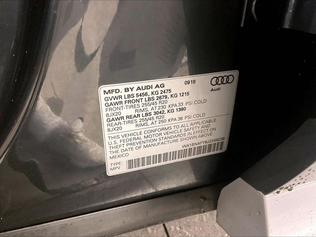 2018 Audi Q5 2.0T quattro