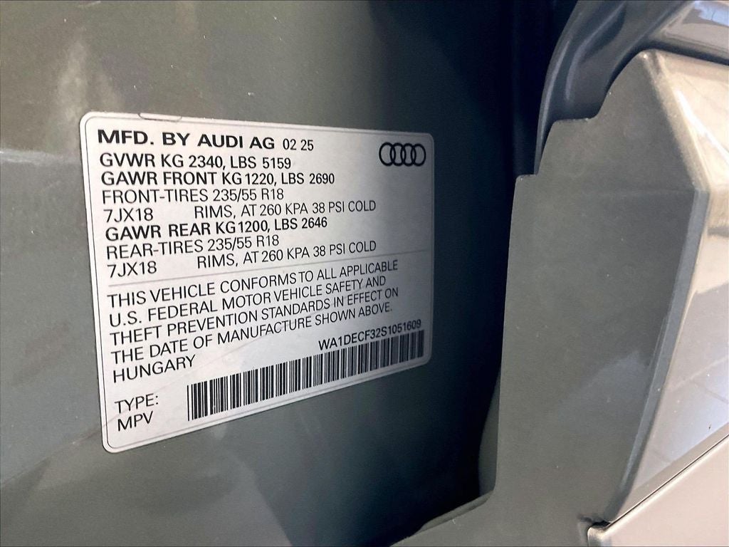 2025 Audi Q3 Premium S Line quattro