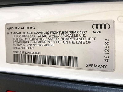 2023 Audi A6 55 Premium Plus quattro