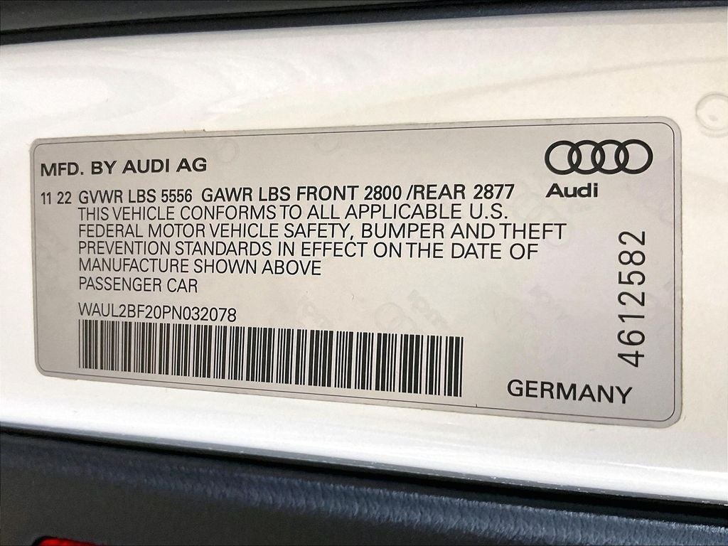 2023 Audi A6 55 Premium Plus quattro