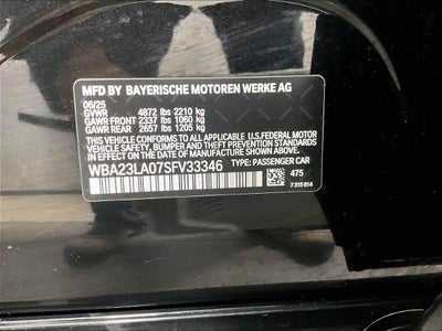 2025 BMW 330i xDrive Sedan