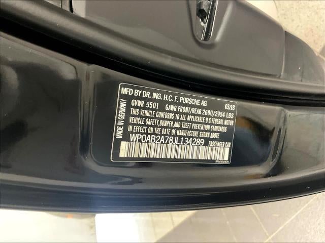 2018 Porsche Panamera 4S AWD