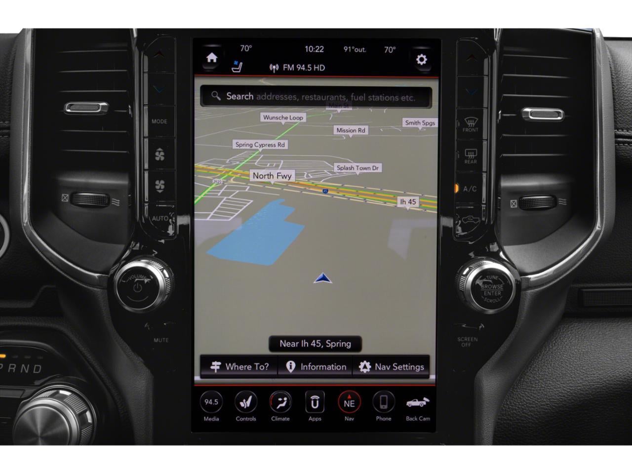 2019 RAM 1500 Laramie 4x4 Crew Cab 5'7" Box