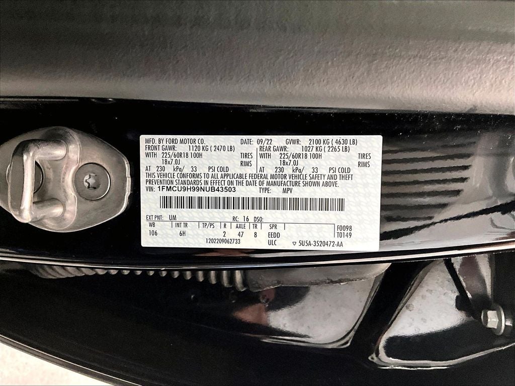 2022 Ford Escape SEL