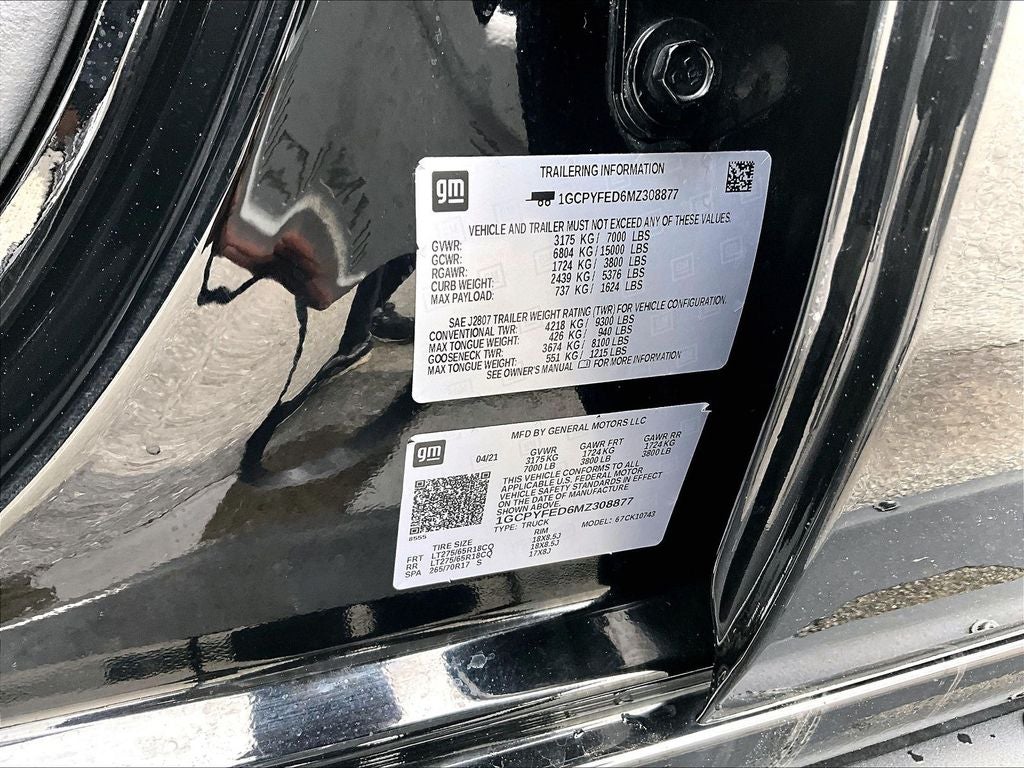 2021 Chevrolet Silverado 1500 LT Trail Boss