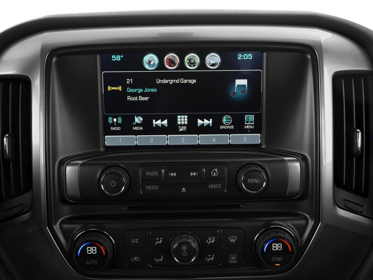 2016 Chevrolet Silverado 1500 Double Cab Standard Box 4-Wheel Drive LT