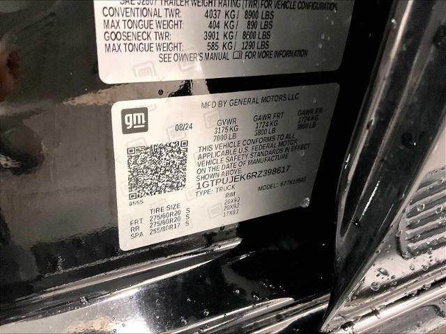 2024 GMC Sierra 1500 Crew Cab Short Box 4-Wheel Drive Elevation 3VL