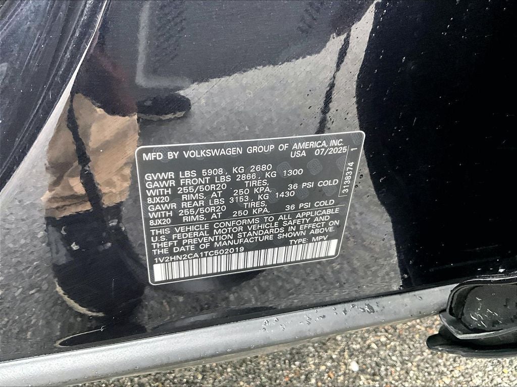 2026 Volkswagen Atlas 2.0T SE w/Technology