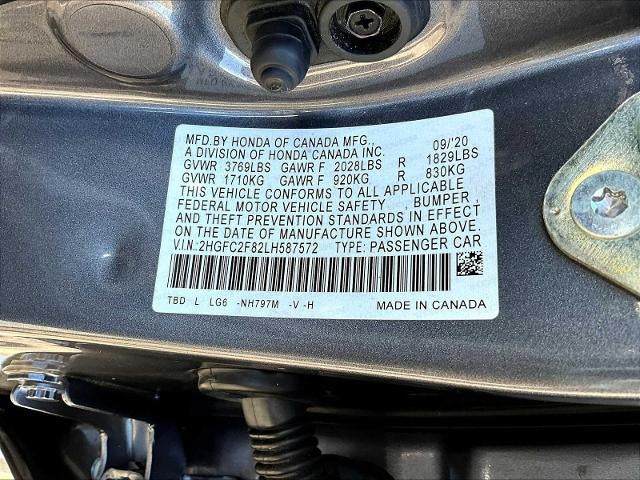 2020 Honda Civic Sedan Sport CVT