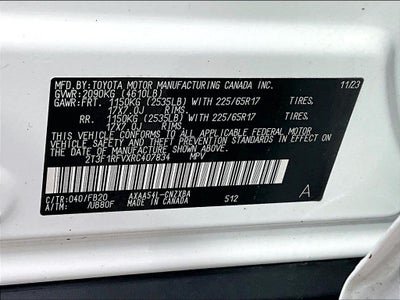 2024 Toyota RAV4 LE