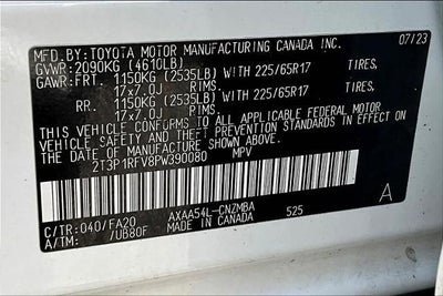 2023 Toyota RAV4 XLE AWD (Natl)