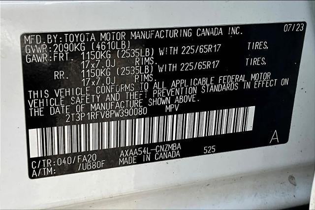 2023 Toyota RAV4 XLE AWD (Natl)